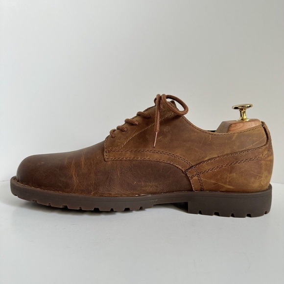BORN Briggs Casual Oxfords Men\'s Derby Brown Leather Lace Up Comfy Shoes Size 10 main image 3